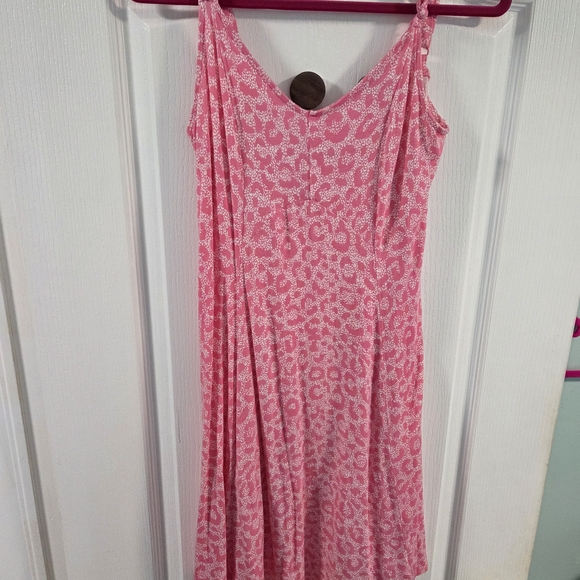 Torrid Leopard Pink Mini Super Soft Tank Dress- Size 0x - Picture 6 of 12